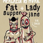 Lady Jane et Fat Supper chauffent le 1988 Live Club