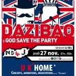 Dazibao : God save the party au 4 Bis