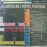 Un lundi à l’Hôtel Pasteur – carnet de bord