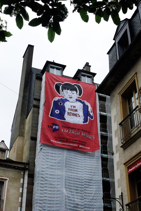 Il est là, le nouveau visuel du festival I’m from Rennes !